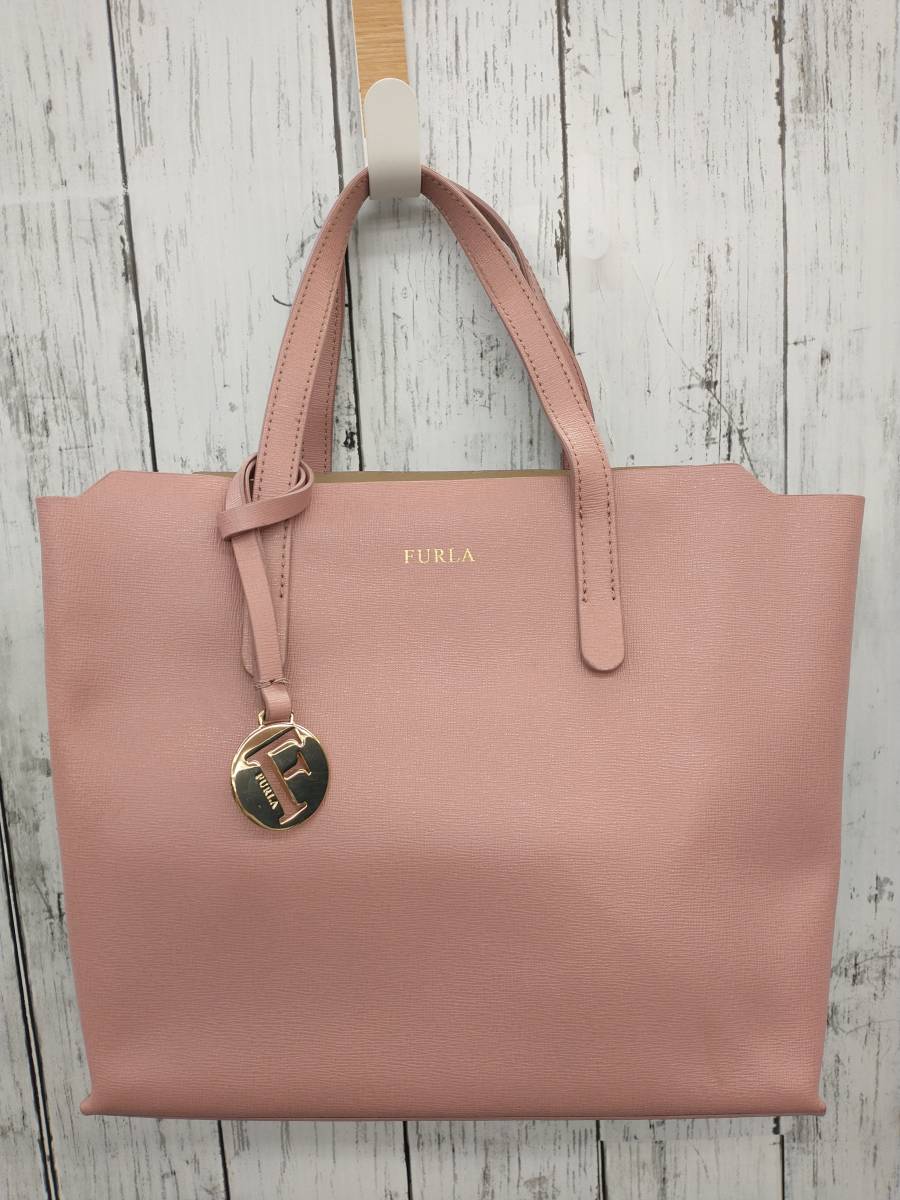 円引きクーポン FURLA ピンク ハンドバッグ フルラ ハンドバッグ