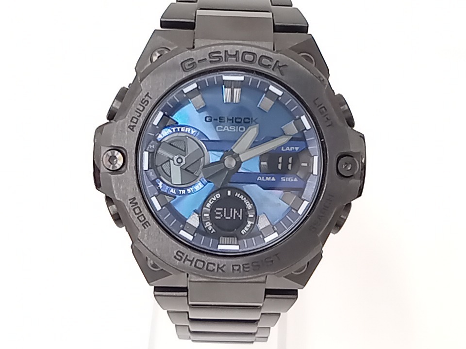 良質 CASIO カシオ G-SHOCK ジーショック GST-B400BD-1A2JF 腕時計