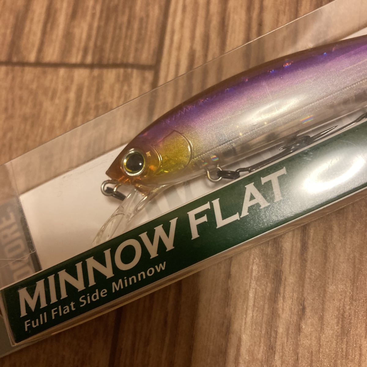 未開封　デュエル　DUEL ハードコア　ミノーフラット　MINNOW FLAT 95mm ゴーストワカサギ　05 _画像7