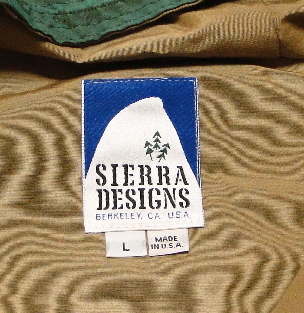 レア 90's 三本木 シェラデザインズ SIERRA DESIGNS Made in U.S.A マウンテンパーカー デッドストック 送料込