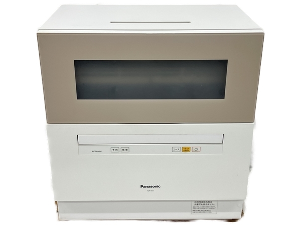 された Panasonic NP-TH1-C 2018年製 食器洗い乾燥機 食洗機 家電