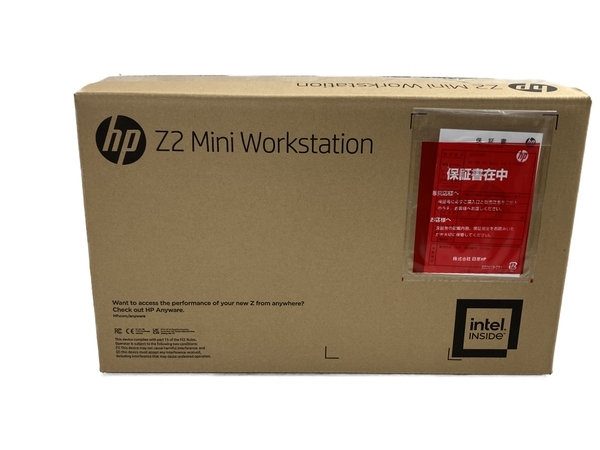 HP Z2 Mini G9 Workstation フルカスタマイズモデル 2 デスクトップ PC 未使用 W7259340