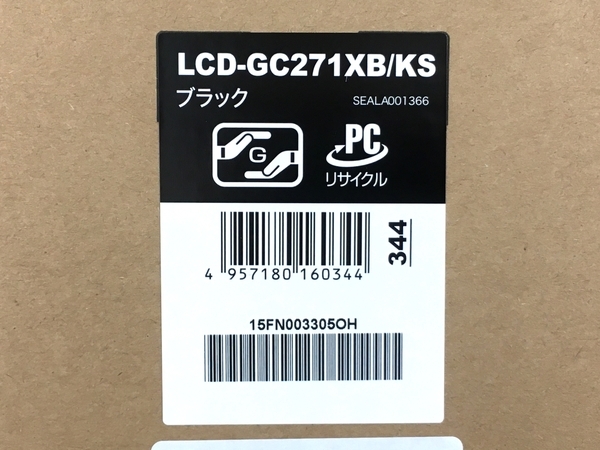 IO DATA LCD-GC271XB/KS 75Hz 対応 & PS4 用 27型 ゲーミングモニター