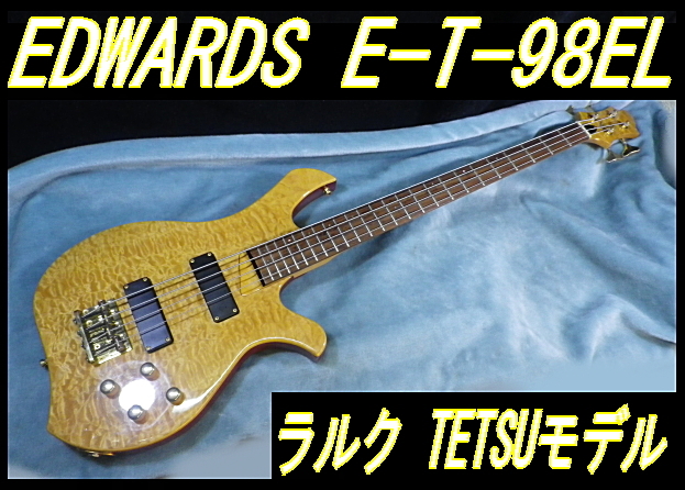 Yahoo!オークション - ☆ EDWARDS E-T-98EL ラルク TETSUモ...