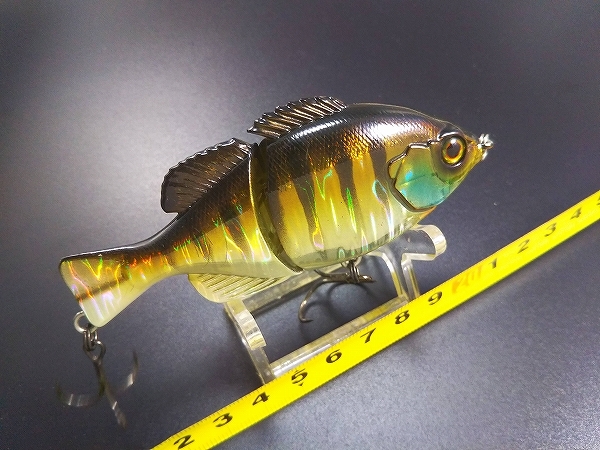 廃番 ジャッカル ギロン #ブラックギル USED 加藤誠司 DISCONTINUED JACKALL JOINTED BAIT GIRONの画像2