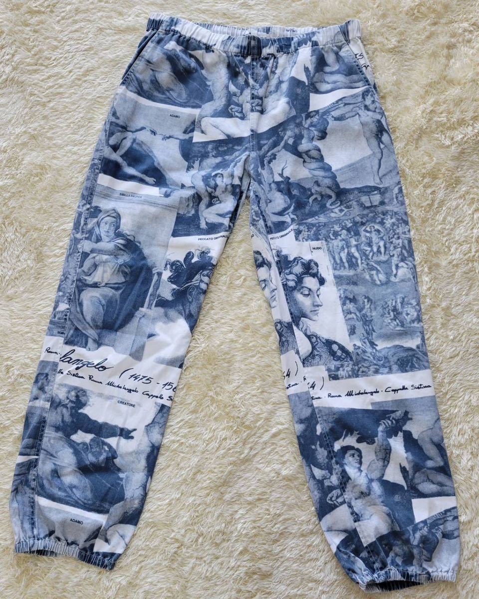 名作】Supreme michelangelo pant size M-