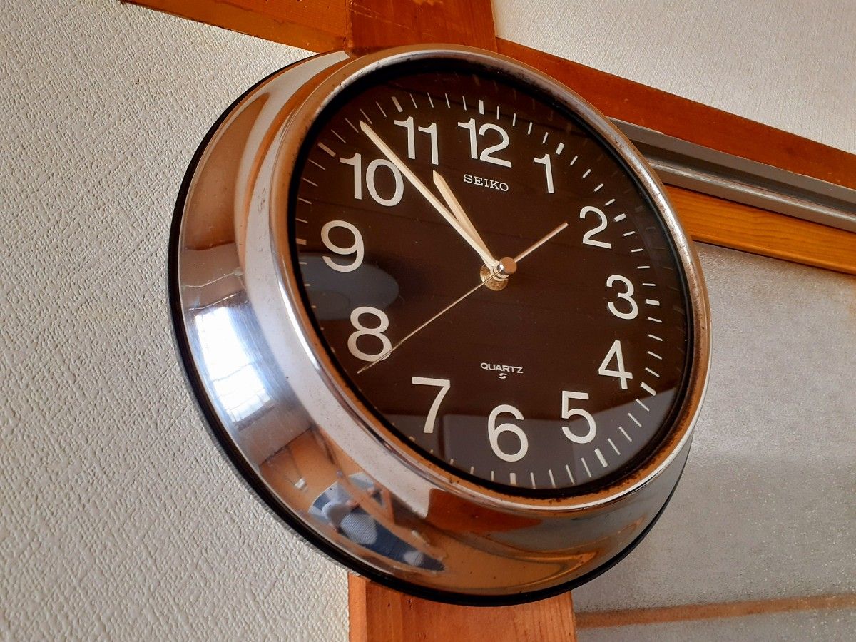 70's SEIKO 掛け時計 スペースエイジ ポストモダン ビンテージ 70's SEIKO 掛け時計 スペースエイジ ポストモダン ビンテージ