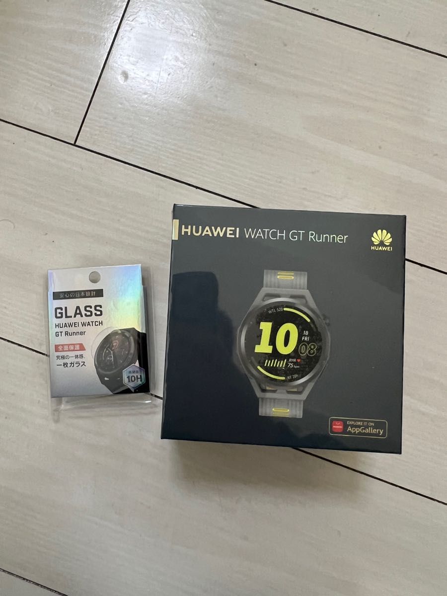新品 Pro HUAWEI ファーウェイ 46mm RUN-B19 3 [スマートウォッチ 未開封品 HUAWEI Huawei WATCH クラシックモデル GT WATCH GT Runner
