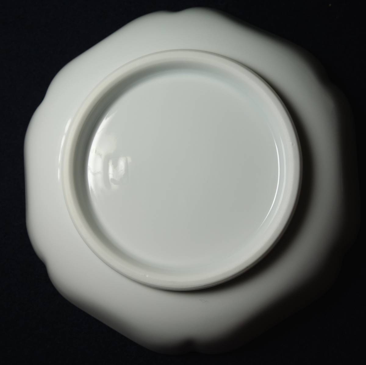 昭和期　極上　白磁+染付　茶豆皿　最高峰　陶磁器研究_画像8