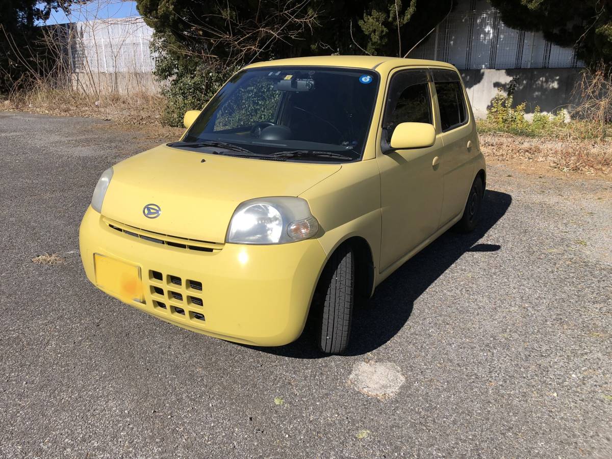 車検約1.5年付 現車確認限定 エッセ L 札幌 北海道 6万キロ台 レッド