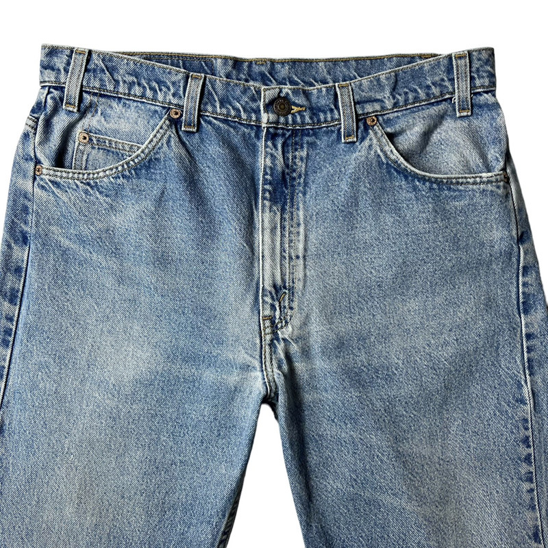 90s Levis 505 0215 デニム パンツ 36 34 / 90年代 メキシコ製 オールド リーバイス ジーンズ ジーパン ヒゲ_画像2