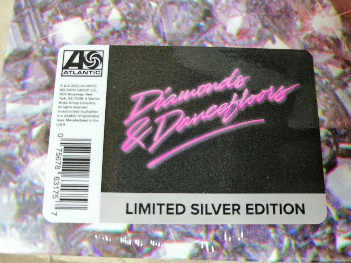AVA MAX DIAMONDS & DANCEFLOORS Spotify Exclusive Silver Vinylレコード