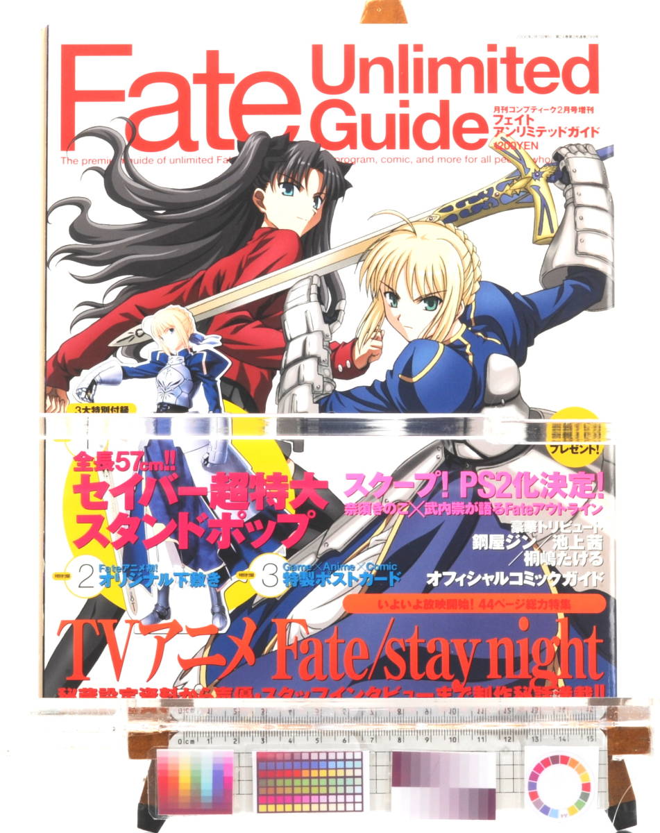 [Delivery Free]2005 Fate Unlimited Guide　フェイトアンリミテッドガイド [tag本]