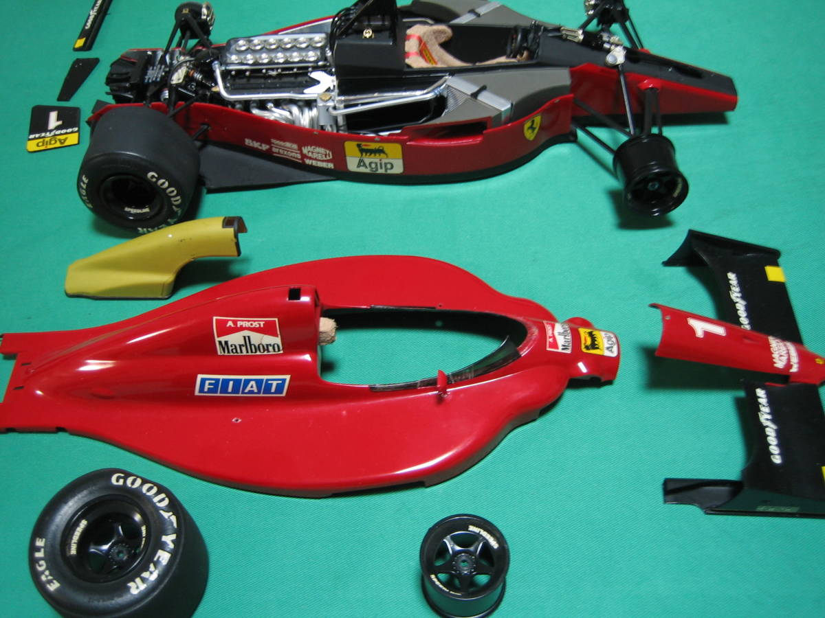 TAMIYA 1/12 FERRARI 641/2 #1 A.PROST 完成品