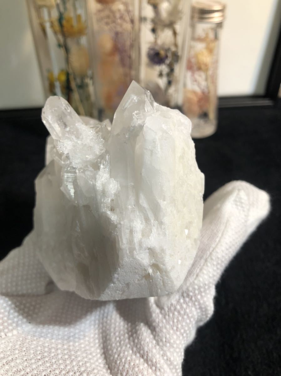 送料無料 ネパール産 フラワー水晶クラスター 032 天然石