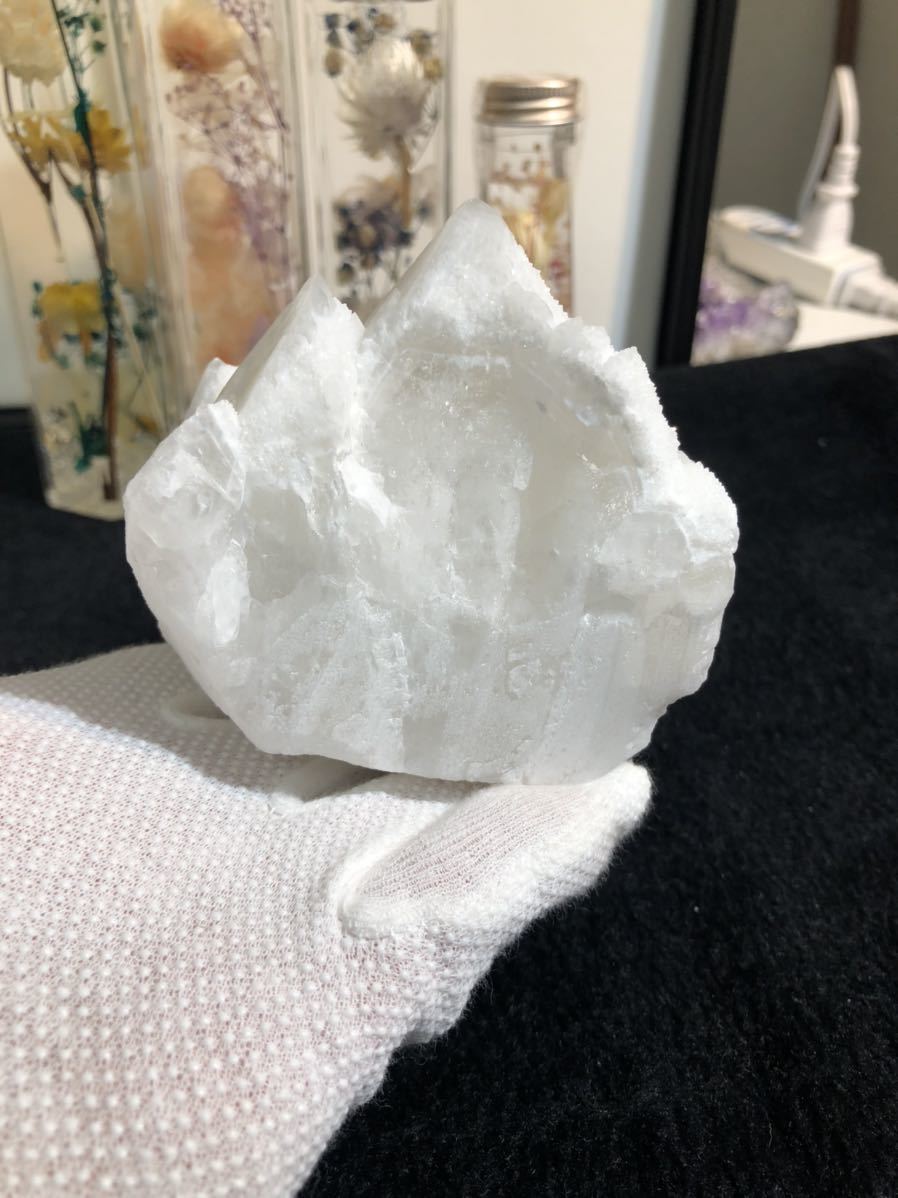 送料無料 ネパール産 フラワー水晶クラスター 032天然石