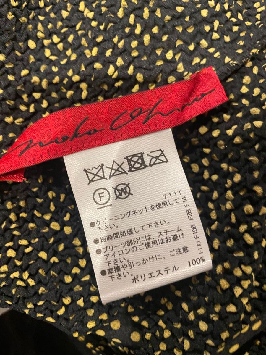 売り尽くしセール　新品 NOKO OHNO ノコオーノ　ドット　羽織り　ポンチョ