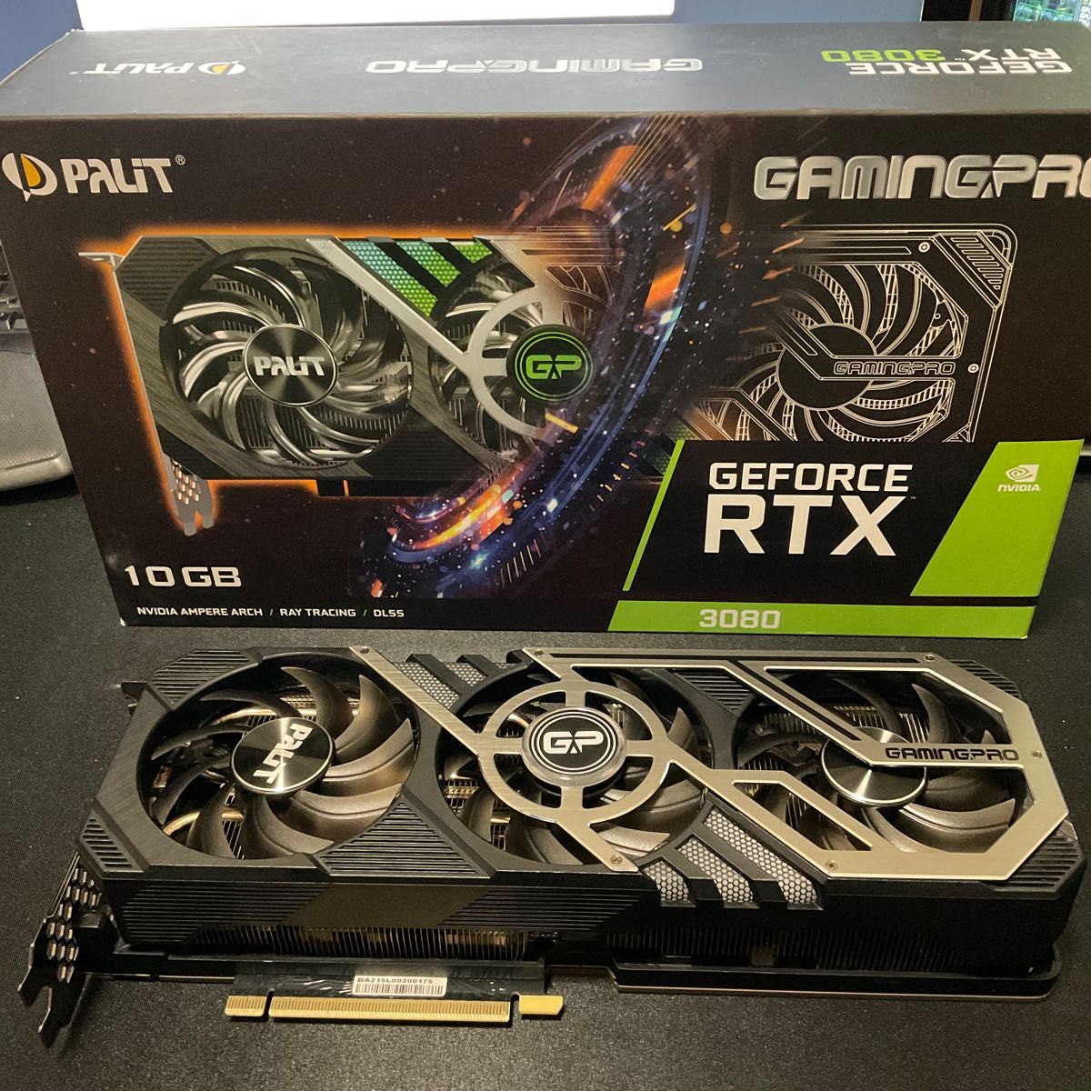 NVIDIA Palit GeForce RTX 3080 Gaming Pro 10GB 非LHR PCパーツ PC