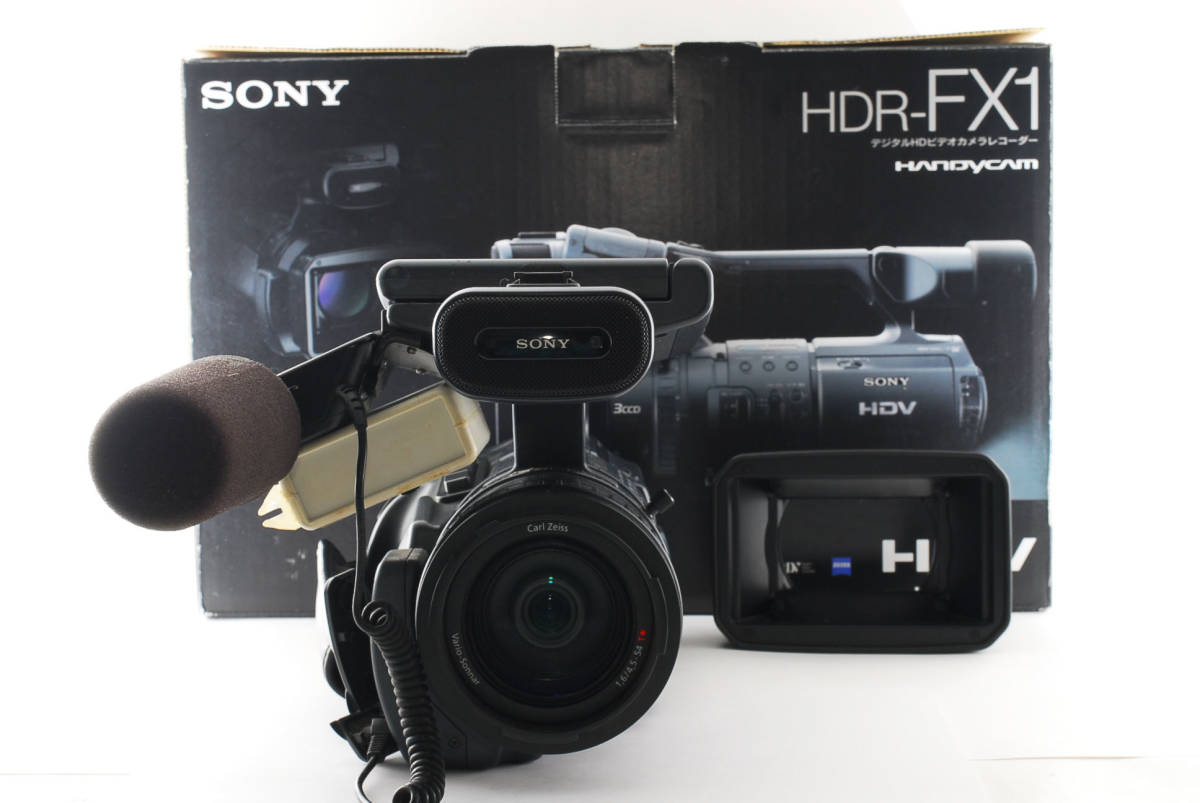 ヤフオク! - ソニー SONY HDR-FX1 デジタルHDビデオカメラ...