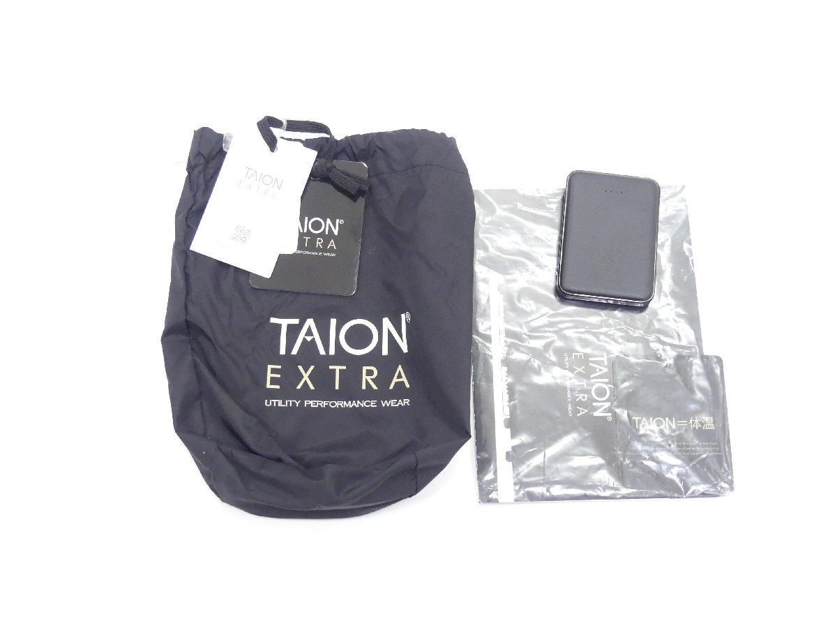 TAION EXTRA クルーネックインナーダウンセット S オフホワイト 別売裾