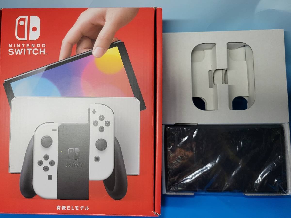 Nintendo Switch ニンテンドー スイッチ（有機ELモデル）本体のみ ジョイコン・ドック等なしの画像1