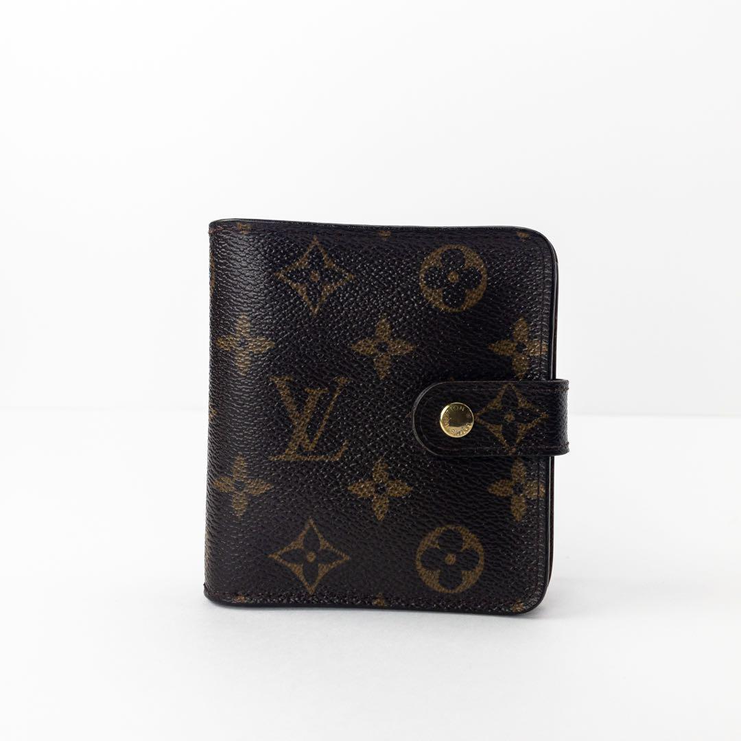 ★美品★LOUISVUITTON モノグラム コンパクトウォレット 折り財布