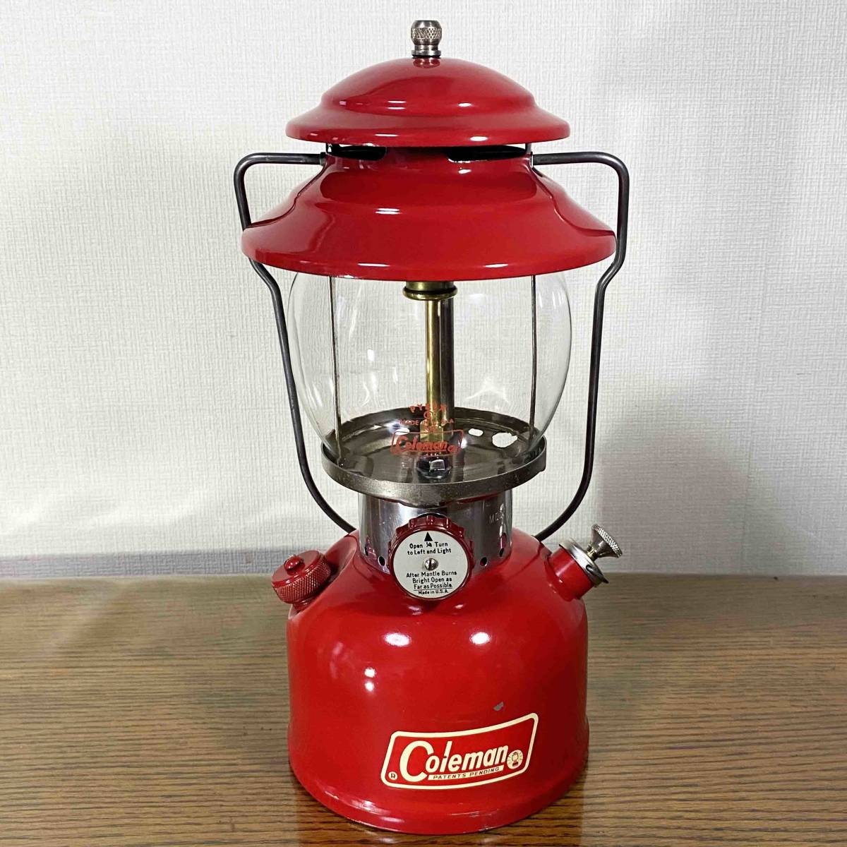 極上品】即日発送 希少 パテペン コールマン 200A 65年9月製 元 極上品】即日発送 希少 パテペン コールマン 200A 65年9月製 元