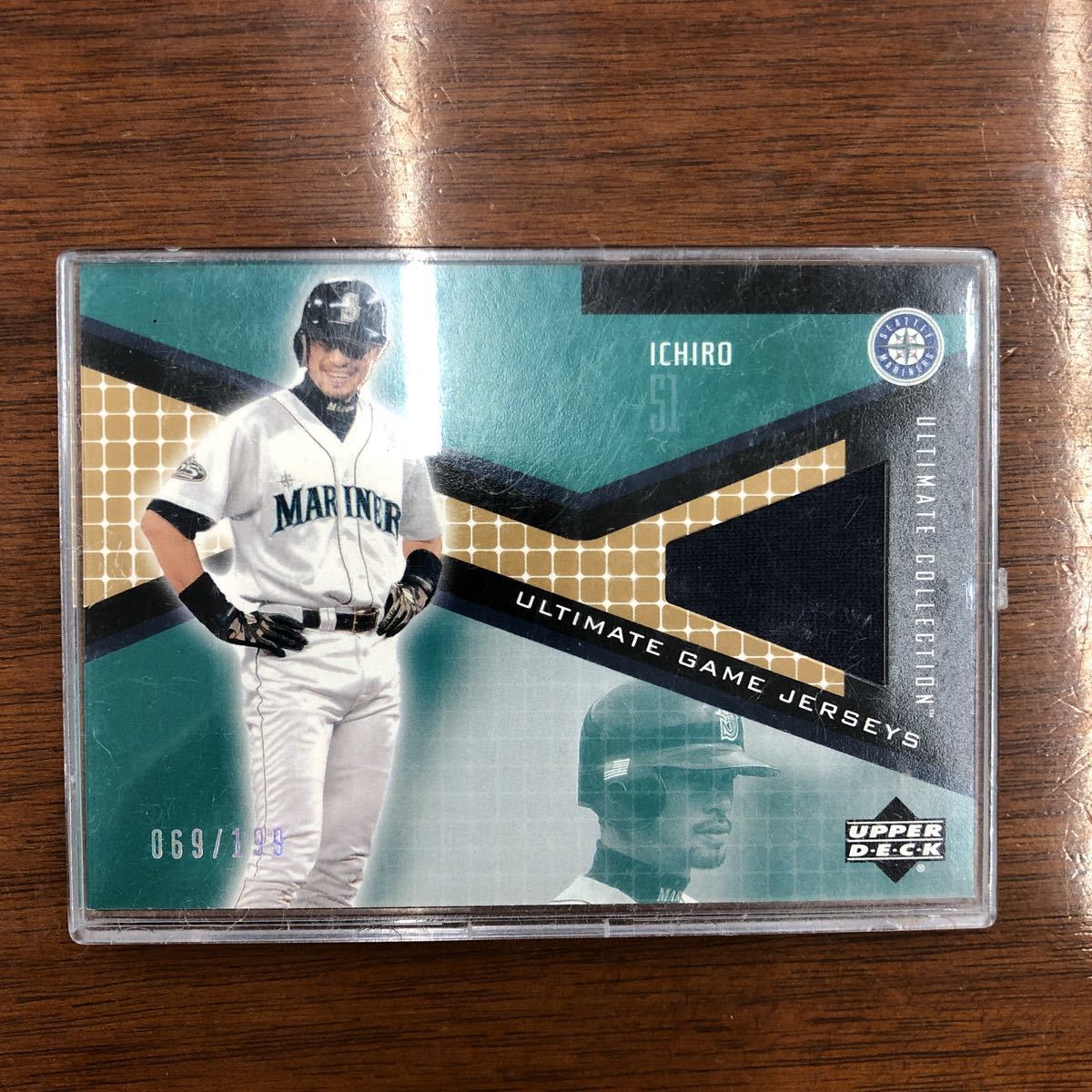 イチロー UPPER DECK 199枚限定 ジャージカード ICHIRO(2002年