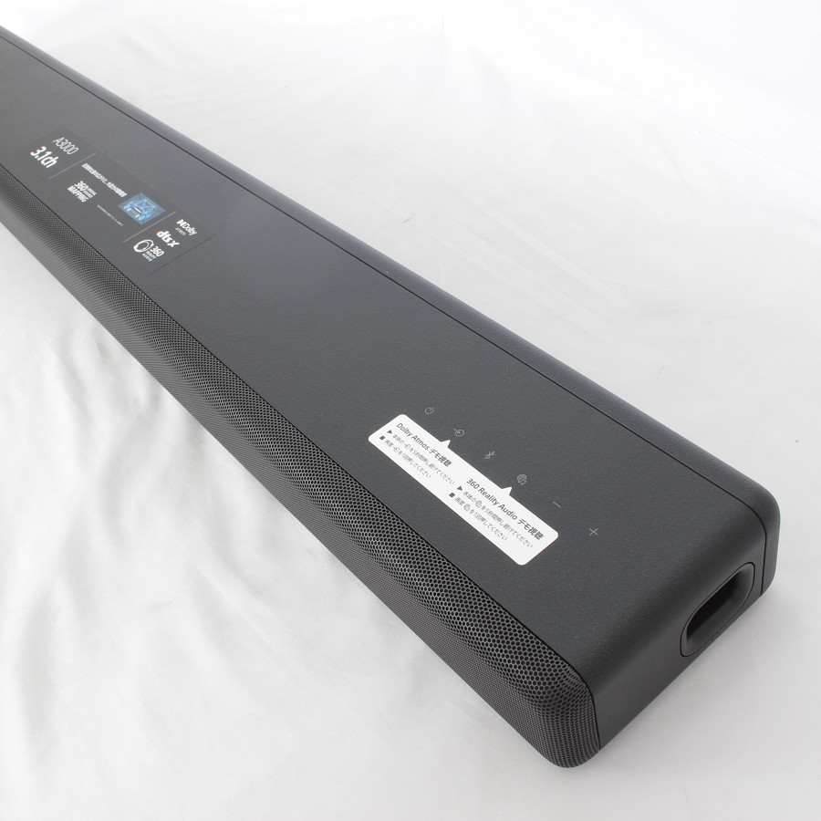 美品】ソニー サウンドバー HT-A3000 ブラック ホームシアターシステム