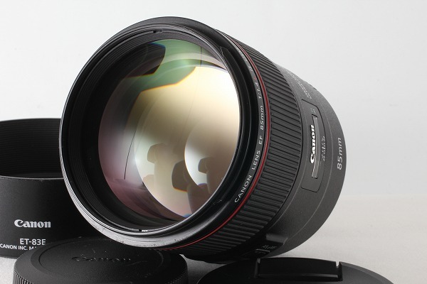 超極上美品 キヤノン Canon EF 85mm F1.4L IS USM フード 中望遠単焦点レンズ 40156