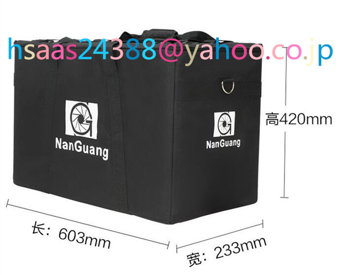 新品 NANLITE T340 キャリーバッグ アウトドアライトバッグ ビデオライト手持ちショルダーバッグ