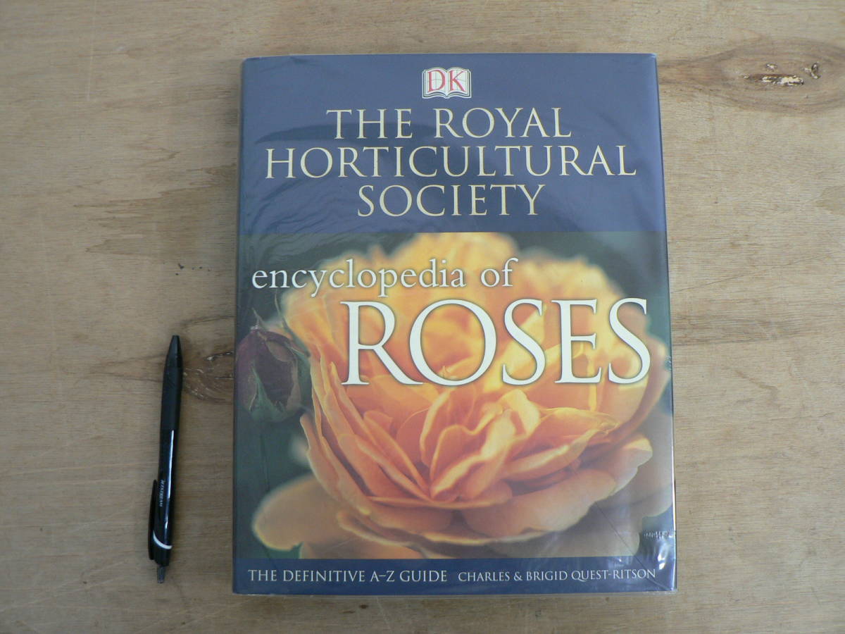 s foreign book THE ROYAL HORTICULTURAL SOCIETY encyclopedia of ROSE DK 2003/ rose rose flower illustrated reference book 