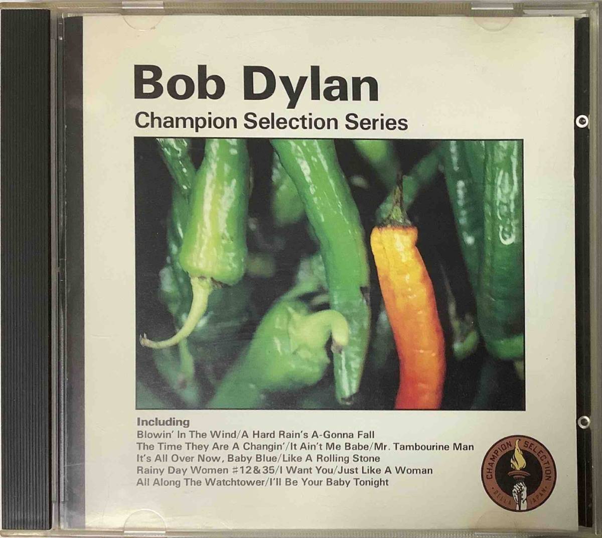 【洋楽CD】Bob Dylan(ボブ・ディラン) 『Champion Selection Series』◇風に吹かれて 他 PF-7031/CD-16152_画像1