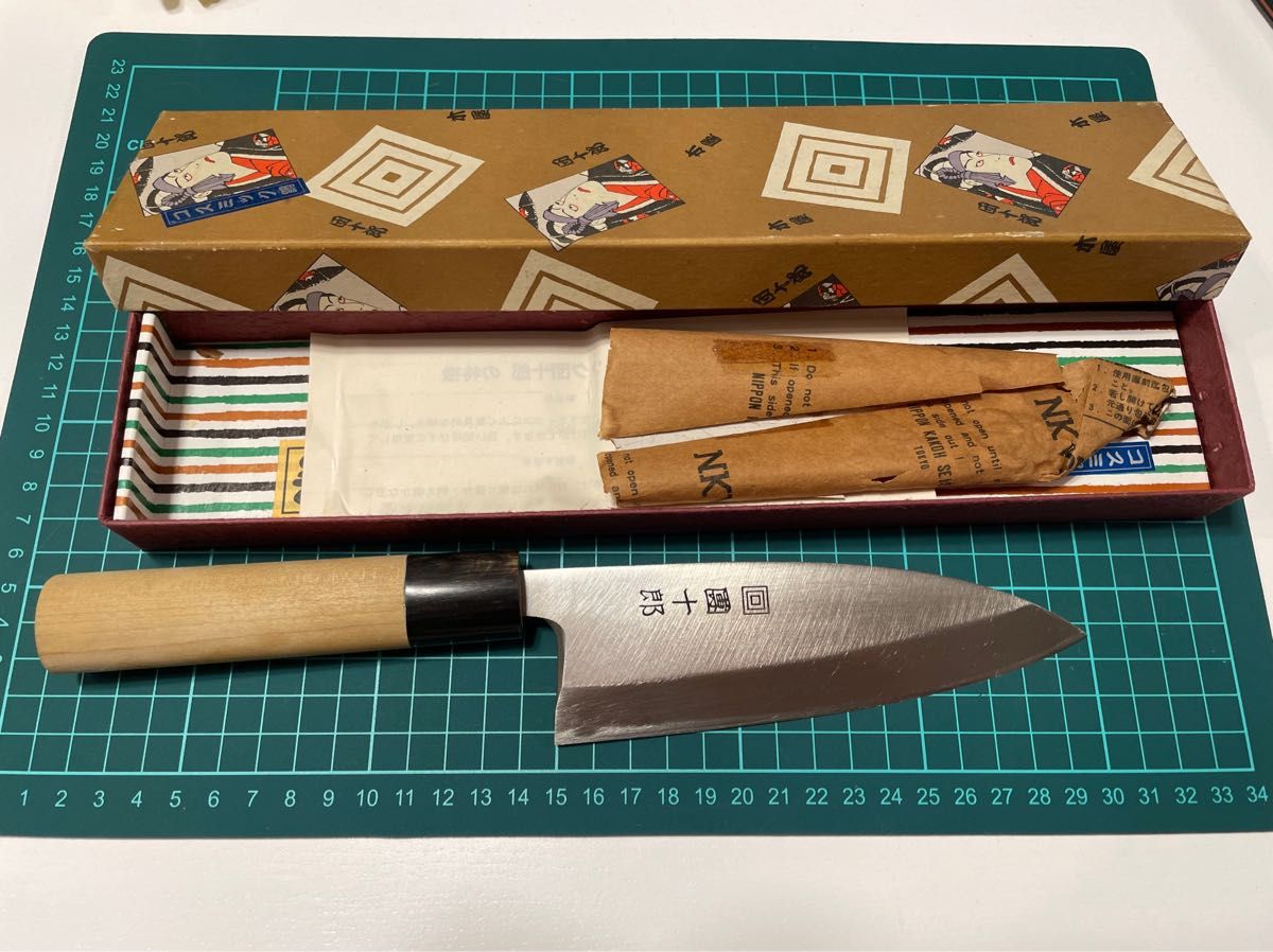 木屋 團十郎 出刃包丁 150mm コスミック鋼