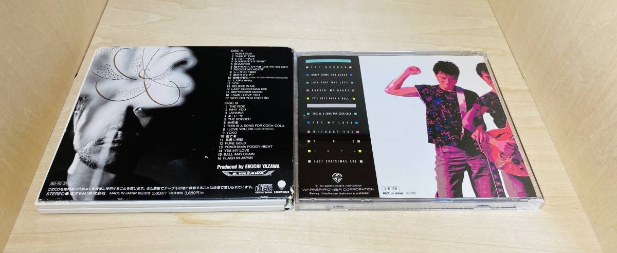 送料無料 矢沢永吉 「THE ORIGINAL」「THE BORDER」 2枚セット (ベスト