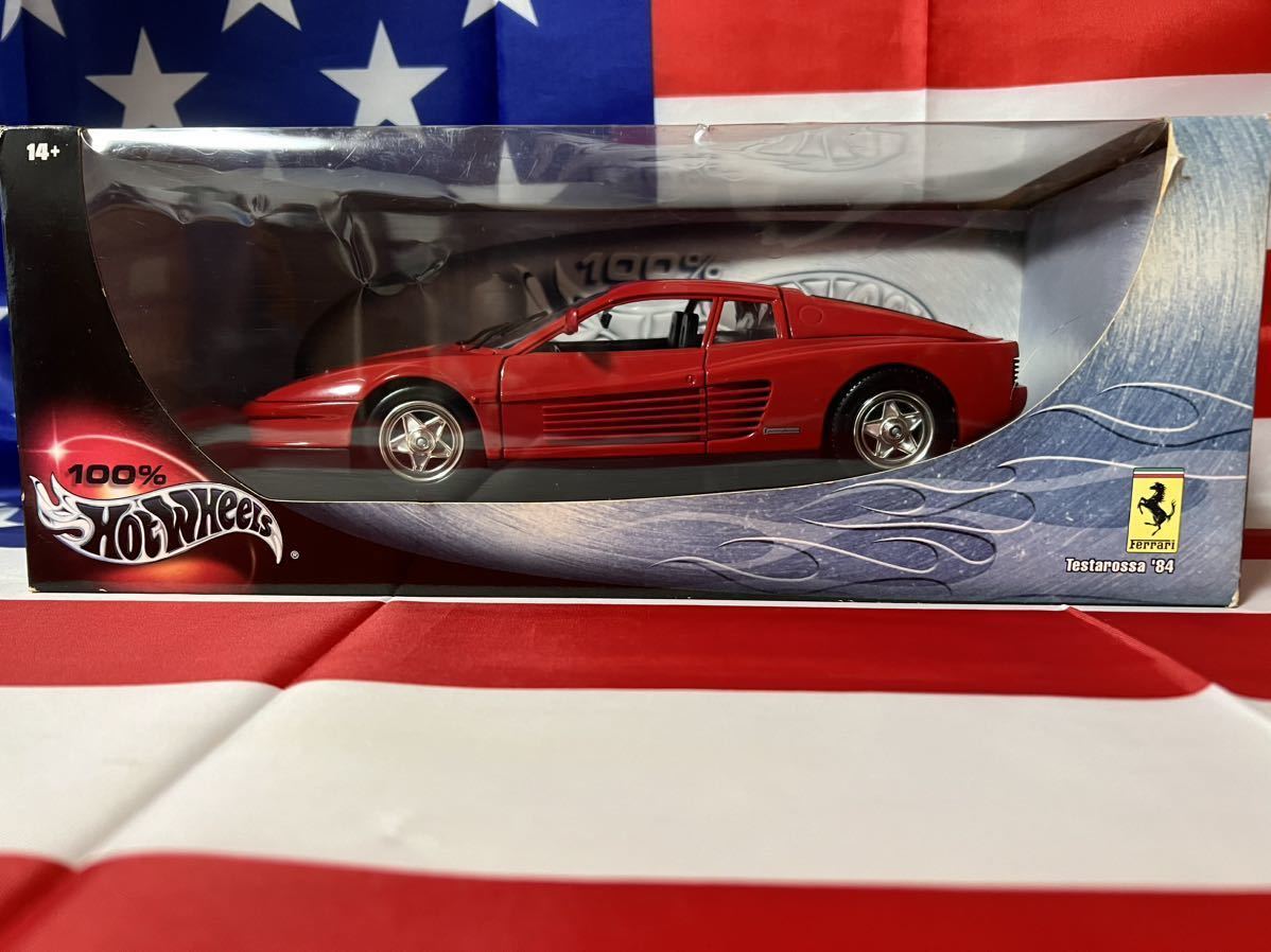 注文割引 1984 testarossa 新品未開封 Ferrari Hot ダイキャスト イタリアンレッド Wheels製 1/18 乗用車 注文割引 1984 testarossa 新品未開封 Ferrari Hot ダイキャスト イタリアンレッド Wheels製 1/18 乗用車