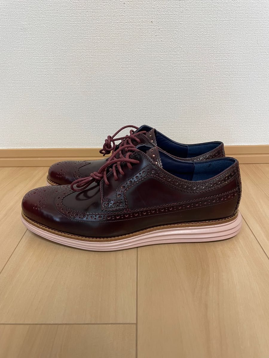 Cole Haan Lunargrand コールハーン ルナグランド US8.5  ダブルウイングチップ 限定カラー