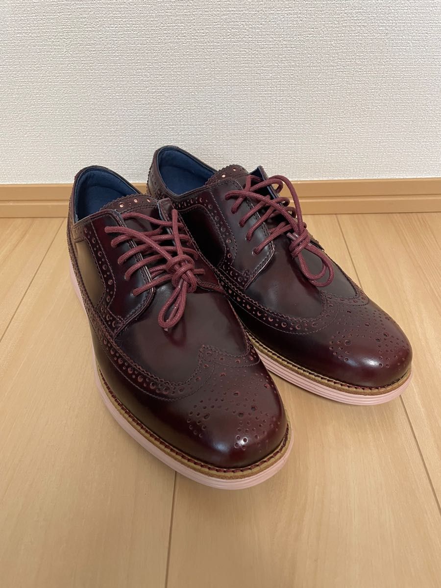 Cole Haan Lunargrand コールハーン ルナグランド US8.5  ダブルウイングチップ 限定カラー