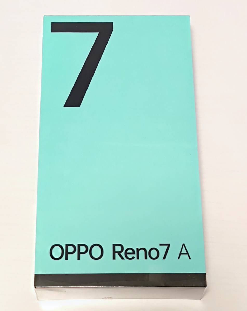 未開封】OPPO Reno 7A ワイモバイル SIMフリー ドリームブルー 超歓迎