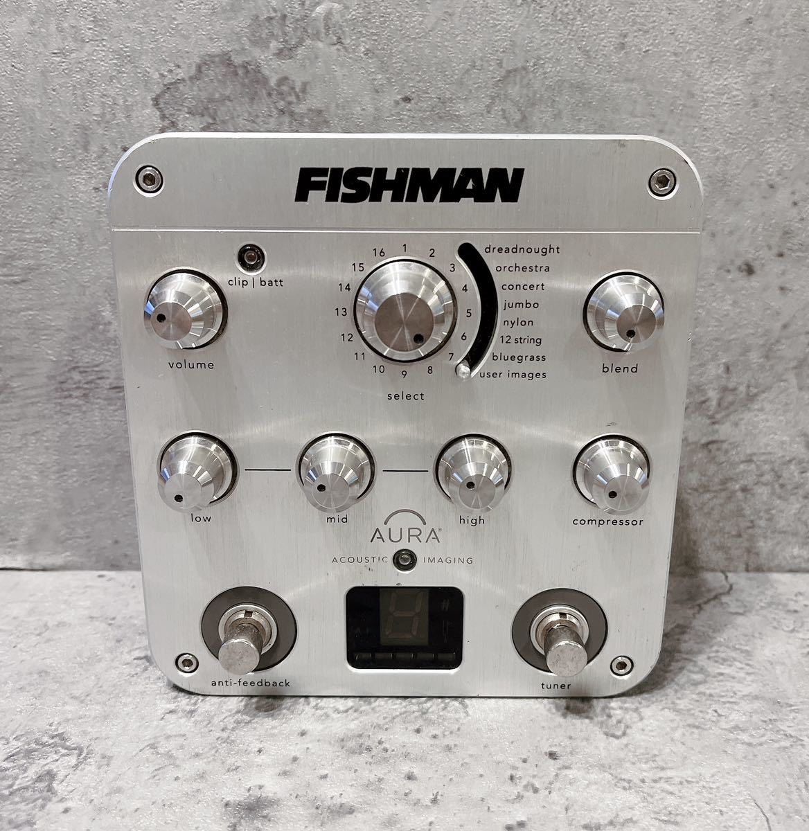 FISHMAN フィッシュマン Aura Spectrum DI Preamp