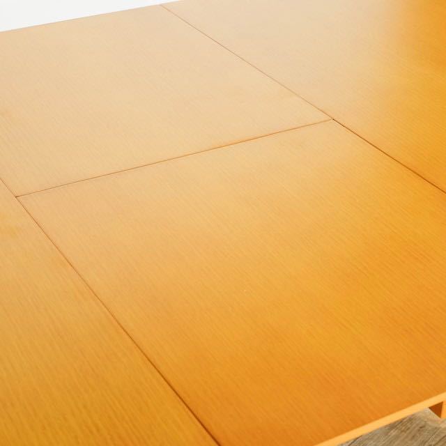 新品 伸長式 ダイニングテーブル L ナチュラル 収納 飾り棚 エクステンション 幅 135cm 170cm 4人用 6人用 カントリー テーブル リビング_画像6