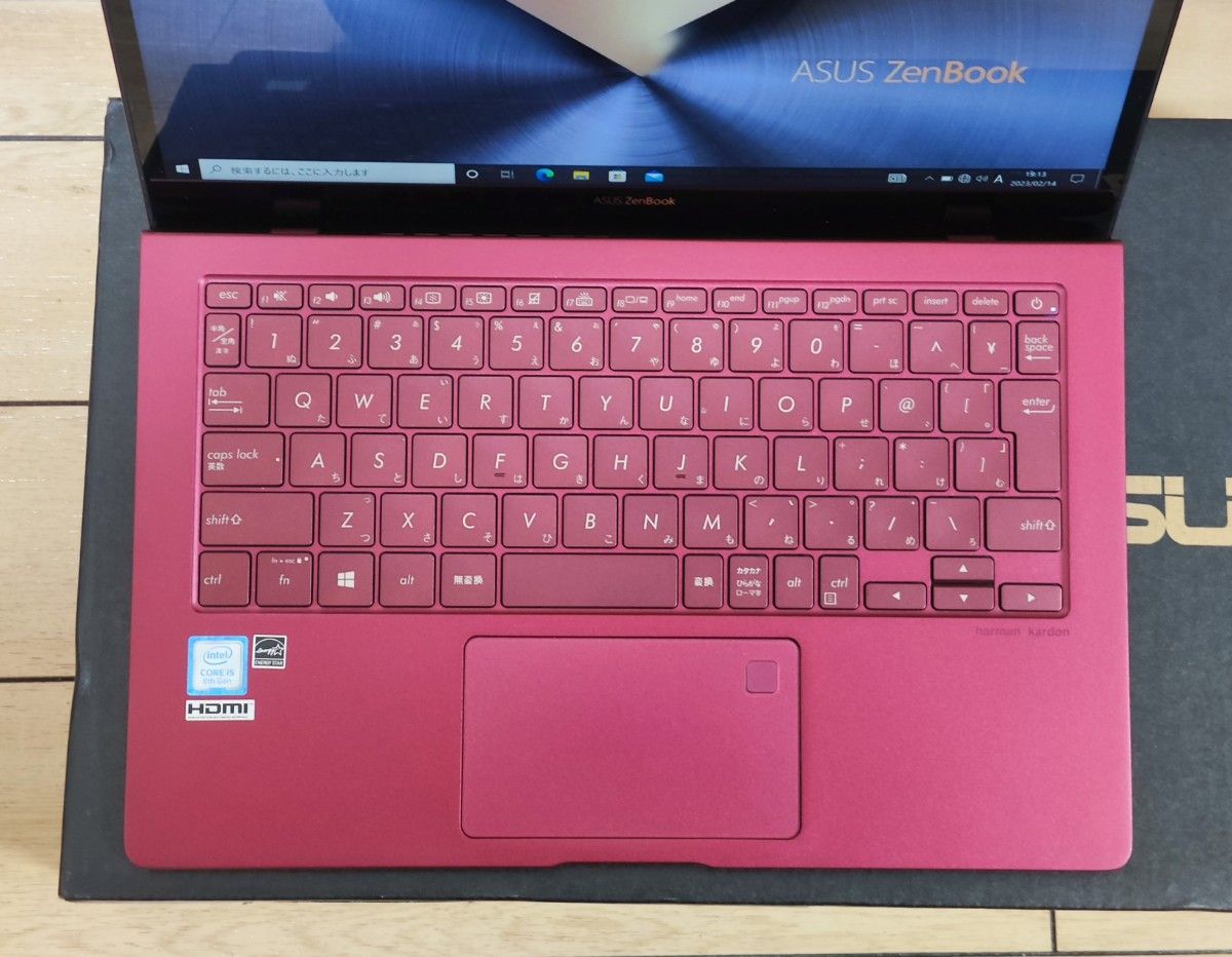 ASUS ZenBook S UX391UA-825R バーガンディレッド｜PayPayフリマ