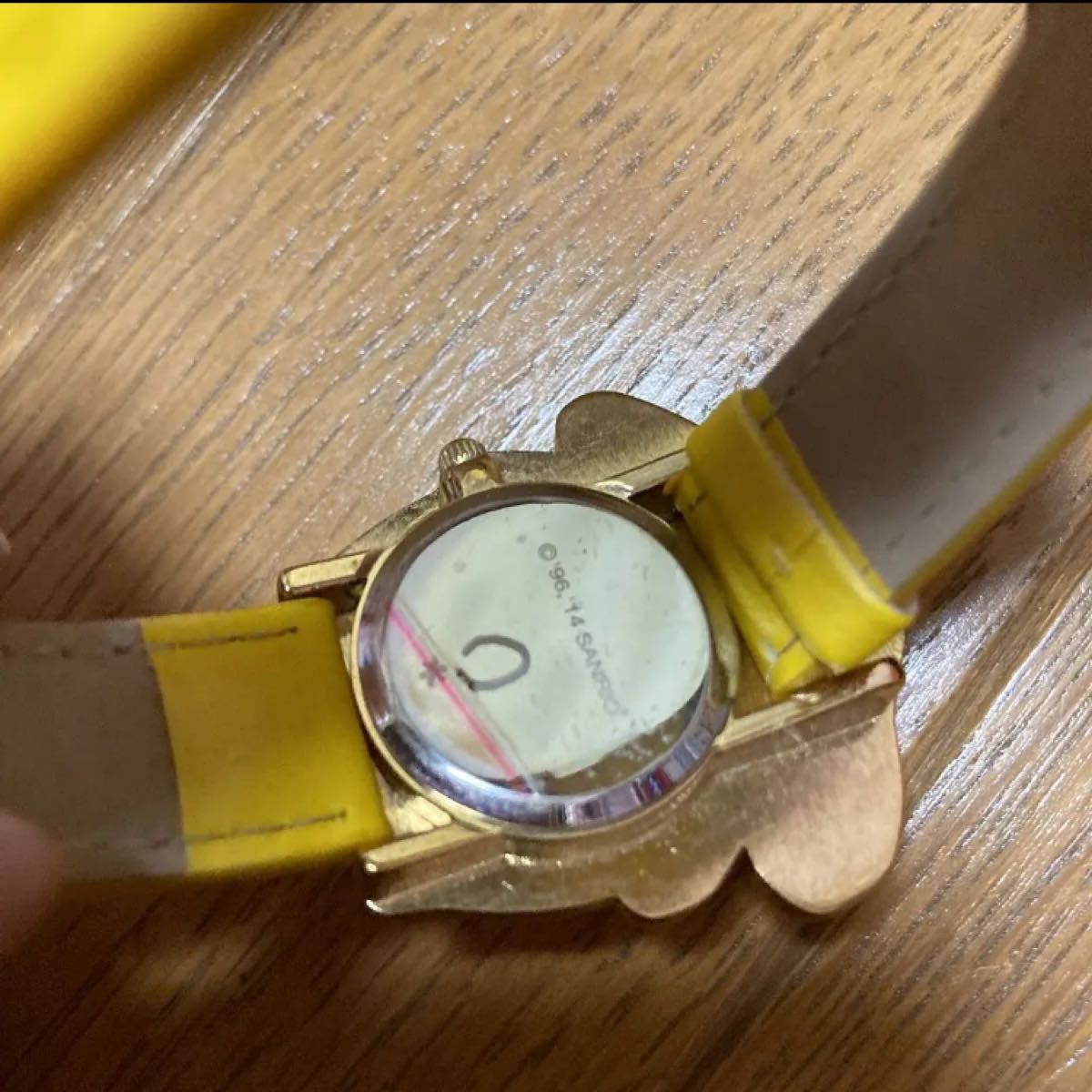 サンリオ ポムポムプリン 腕時計 ウォッチ ダイカット 2014年-