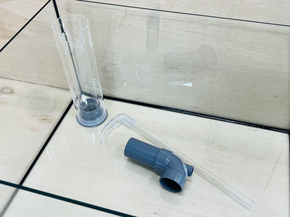 600×450×450オーバーフロー水槽セット ブラック 未使用品 翌日発送可能