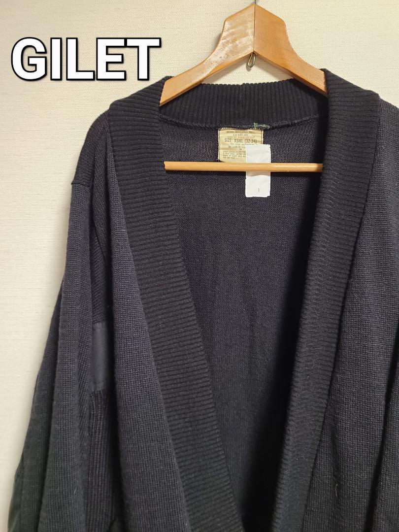 素敵な カーディガン GILET ロングカーディガン ジレ ニット リメイク 羽織 後染 カーディガン 素敵な カーディガン GILET ロングカーディガン ジレ ニット リメイク 羽織 後染 カーディガン