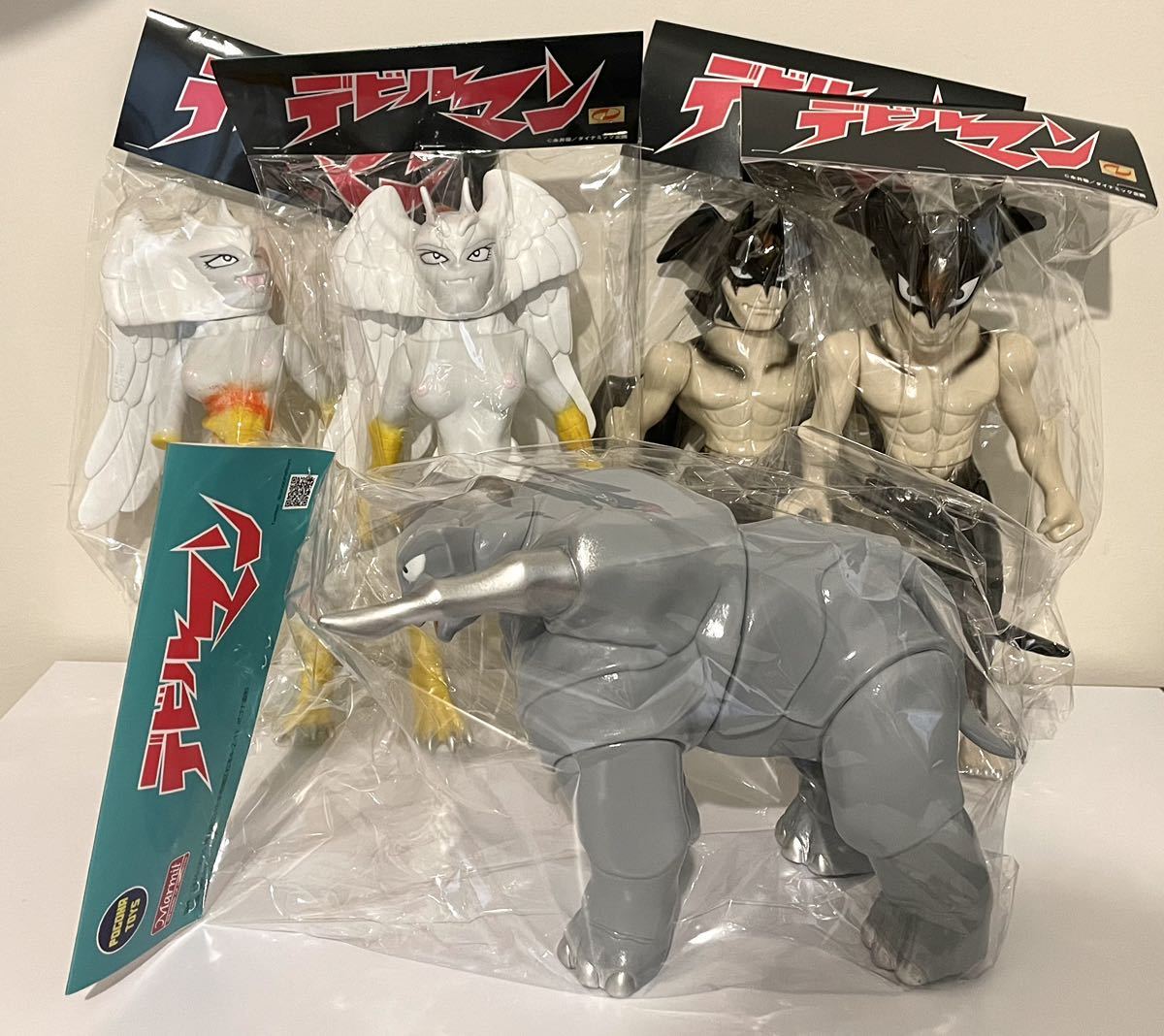 ☆ 新色 ☆ ポゴナ造形 x marmit デビルマン シレーヌ カムイ 計 ☆ 新色 ☆ ポゴナ造形 x marmit デビルマン シレーヌ カムイ 計
