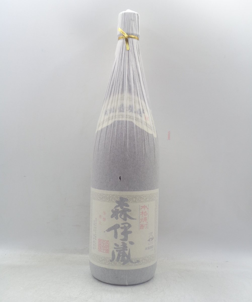 森伊蔵 本格焼酎 かめ壺焼酎 芋焼酎 1800ml 一升 25度 未開封 古酒