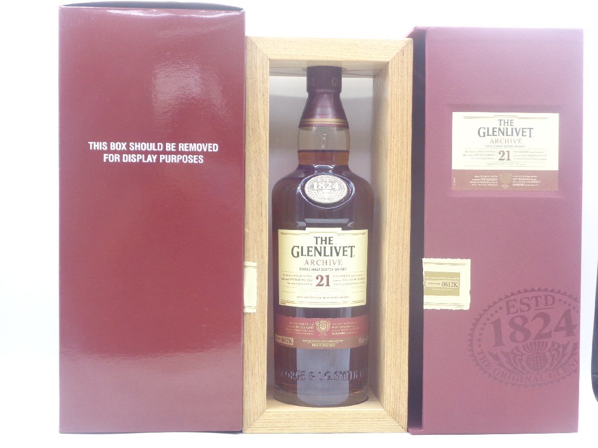 いただき THE GLENLIVET ARCHIVE 21 グレンリベット tlhEH