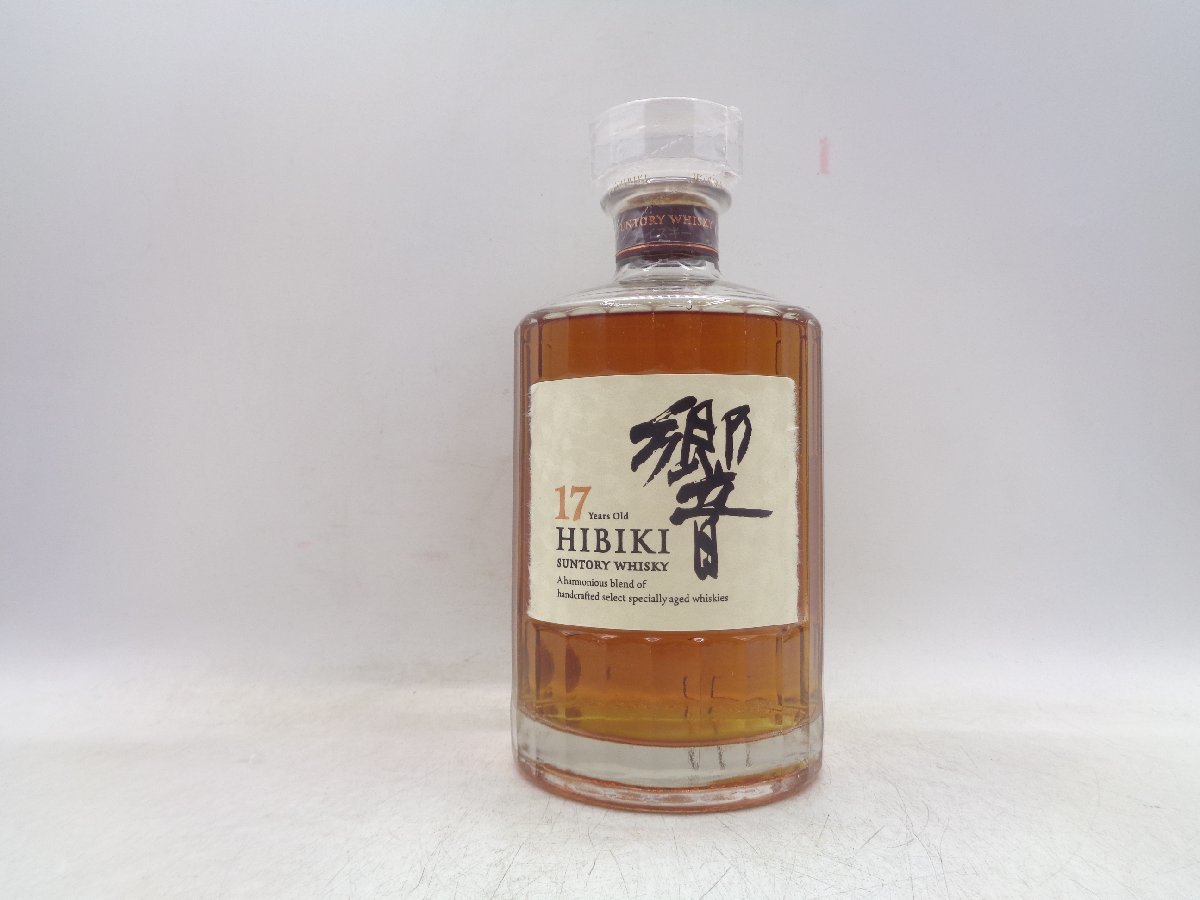 SUNTORY WHISKY HIBIKI 年 サントリー ウイスキー 響 クリアキャップ