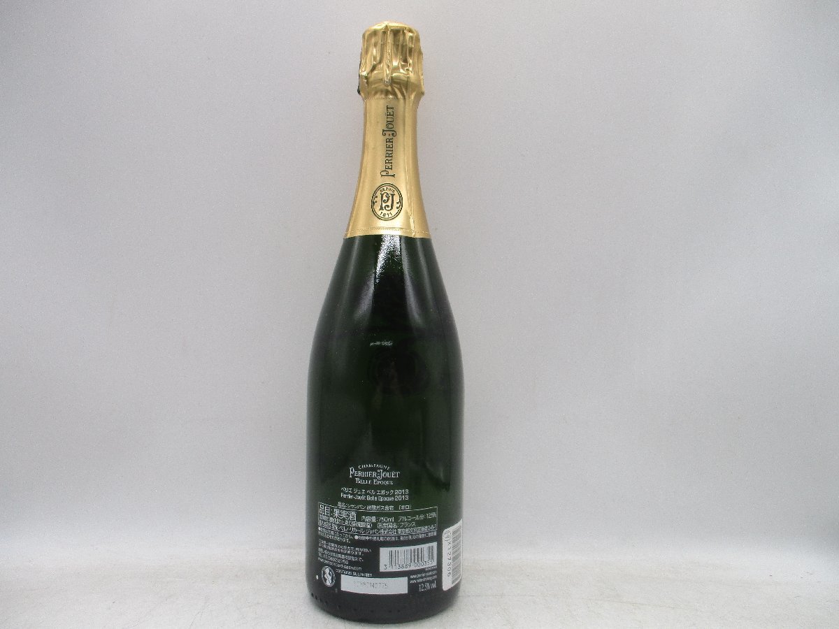 PERRIER JOUET BELLE EPOQUE 2013 ペリエ ジュエ ベルエポック ブリュット シャンパン 未開封 古酒 750ml ☆19 X127306_画像3